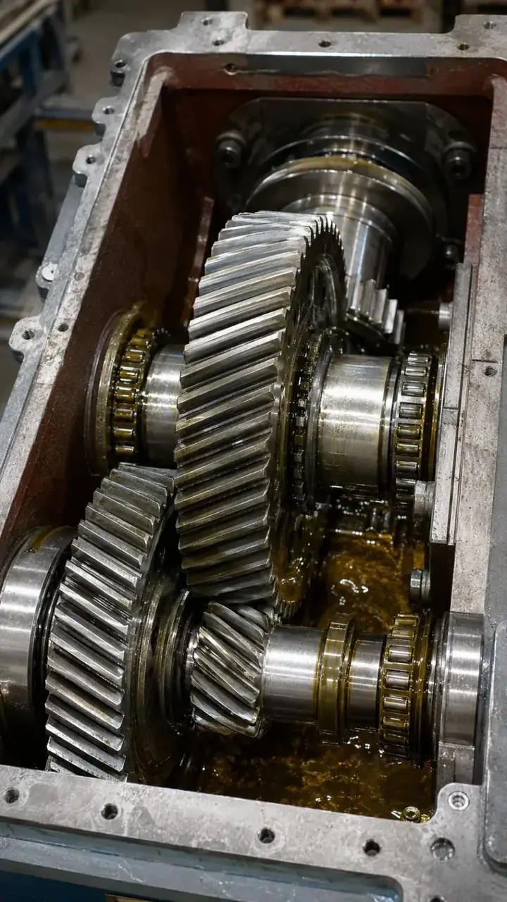 Helical Gearbox High Torque Transmission